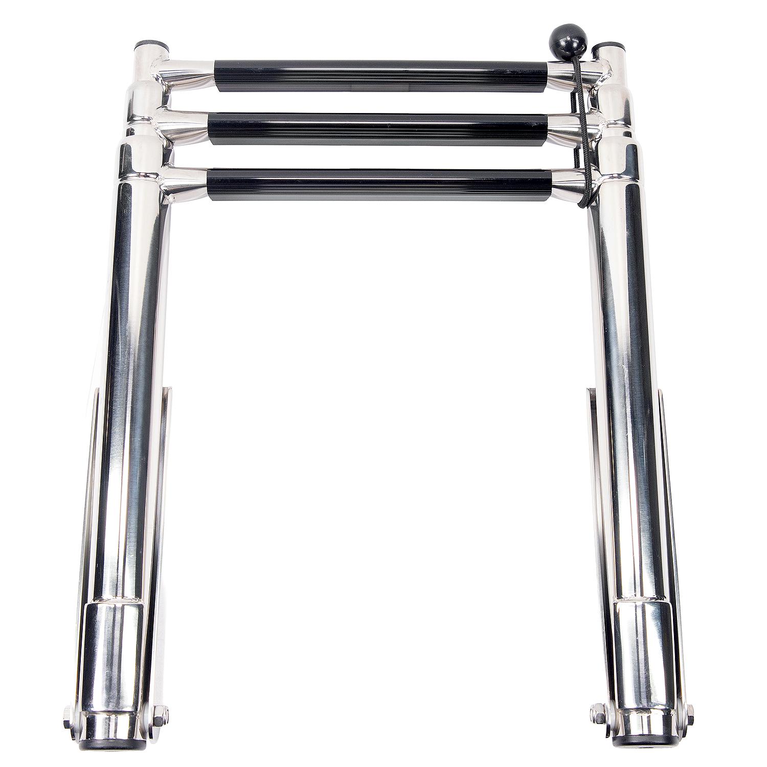 Over Platform Telescoping Ladder, 3 Steps