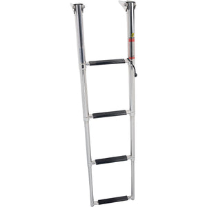 Over Platform Telescoping Ladder, 4 Steps