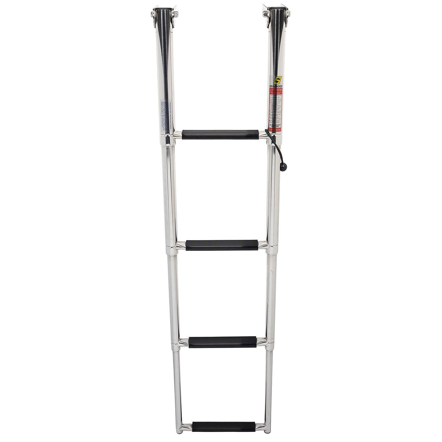 Over Platform Telescoping Ladder, 4 Steps