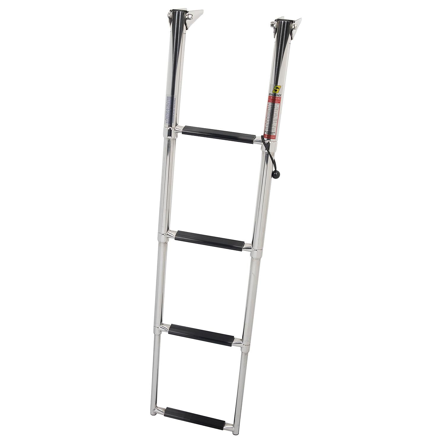 Over Platform Telescoping Ladder, 4 Steps