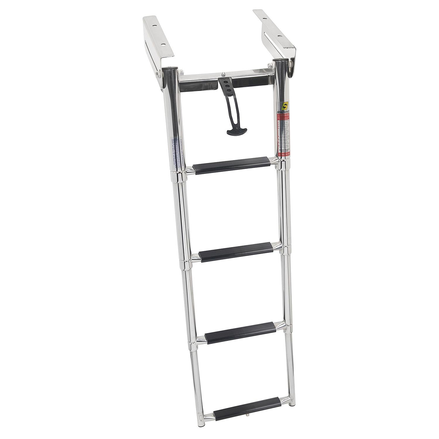 Under Platform Telescoping Slide Mount Ladder, 4 Steps