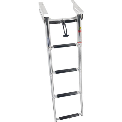 Under Platform Telescoping Slide Mount Ladder, 4 Steps