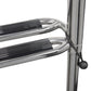 Premium Telescoping Pontoon Boat Ladder, 4 Steps