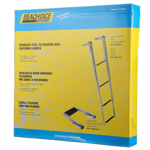 Telescoping Ladder Only for Universal 4 Step Swim Platform w/ Top Mount Ladder