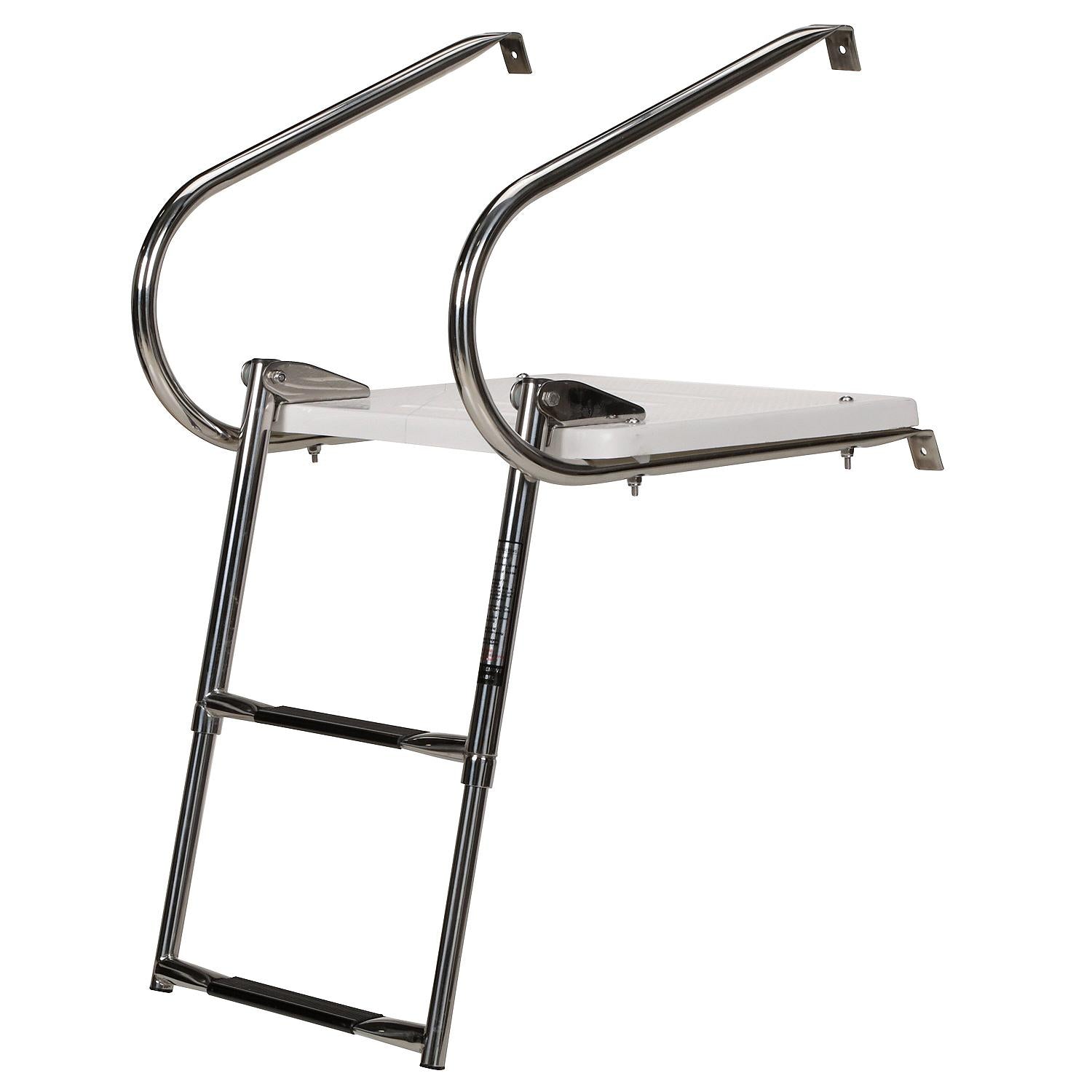 Universal Swim Platform w/ 2 Step Top Mount Ladder
