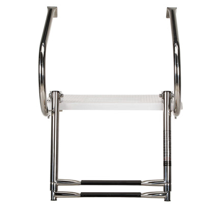 Universal Swim Platform w/ 2 Step Top Mount Ladder