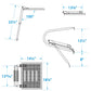 Universal Swim Platform w/ 2 Step Top Mount Ladder
