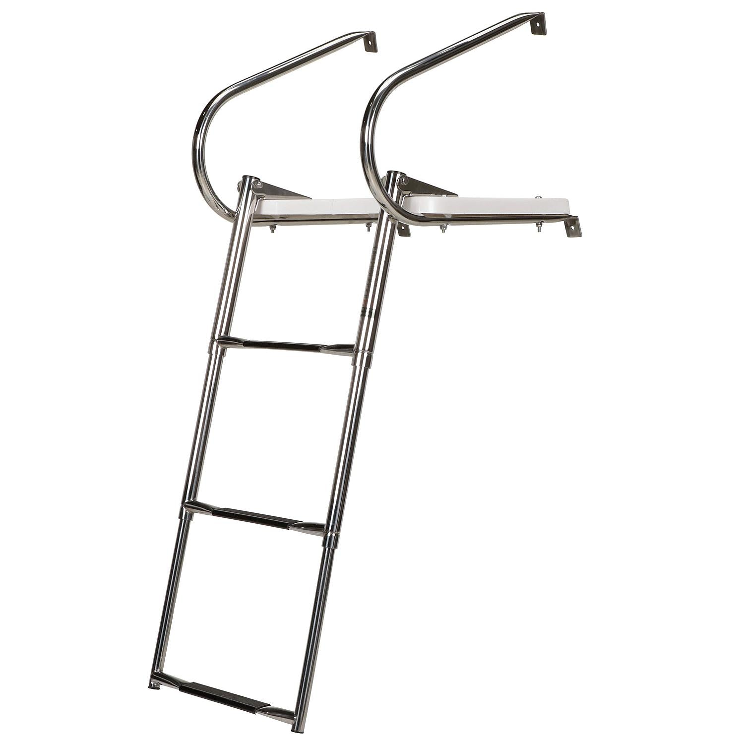 Universal Swim Platform w/ 3 Step Top Mount Ladder