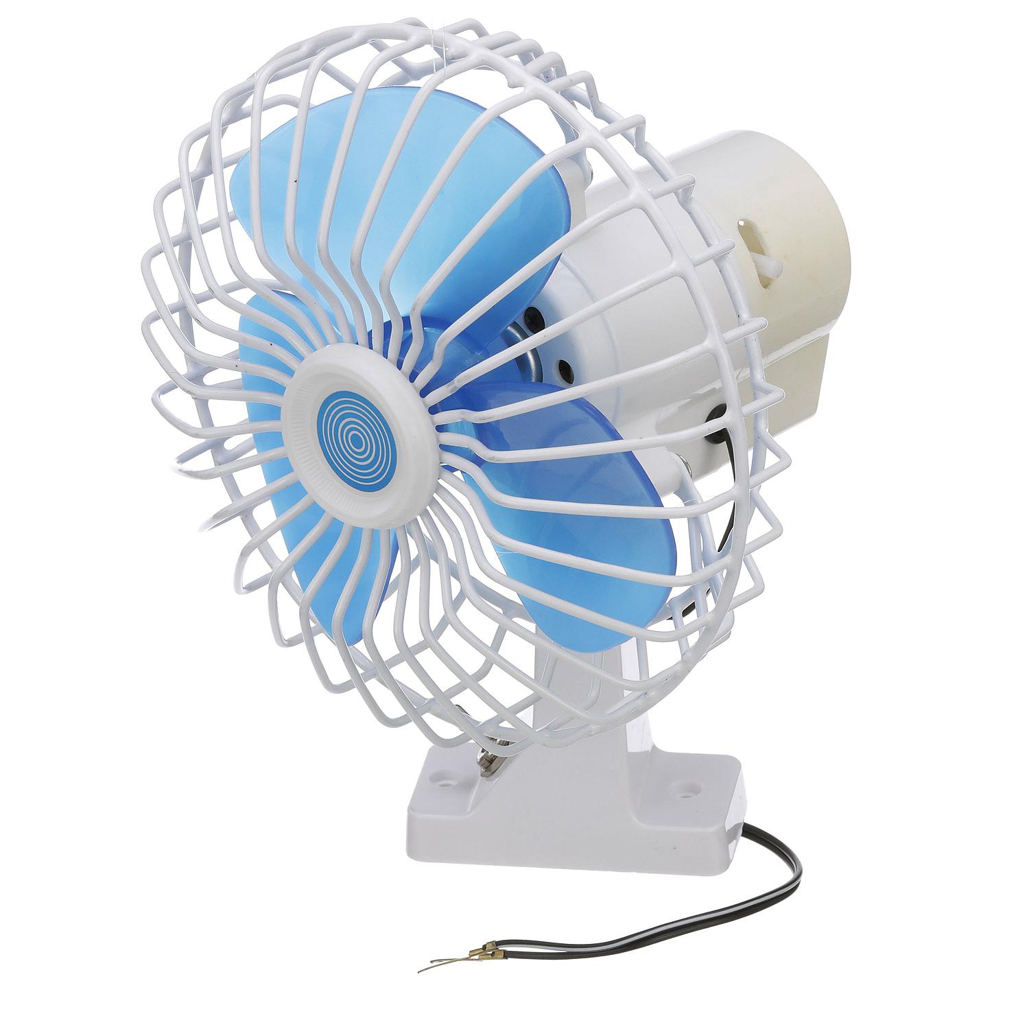 12V Oscillating Fan, 6in