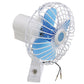 12V Oscillating Fan, 6in
