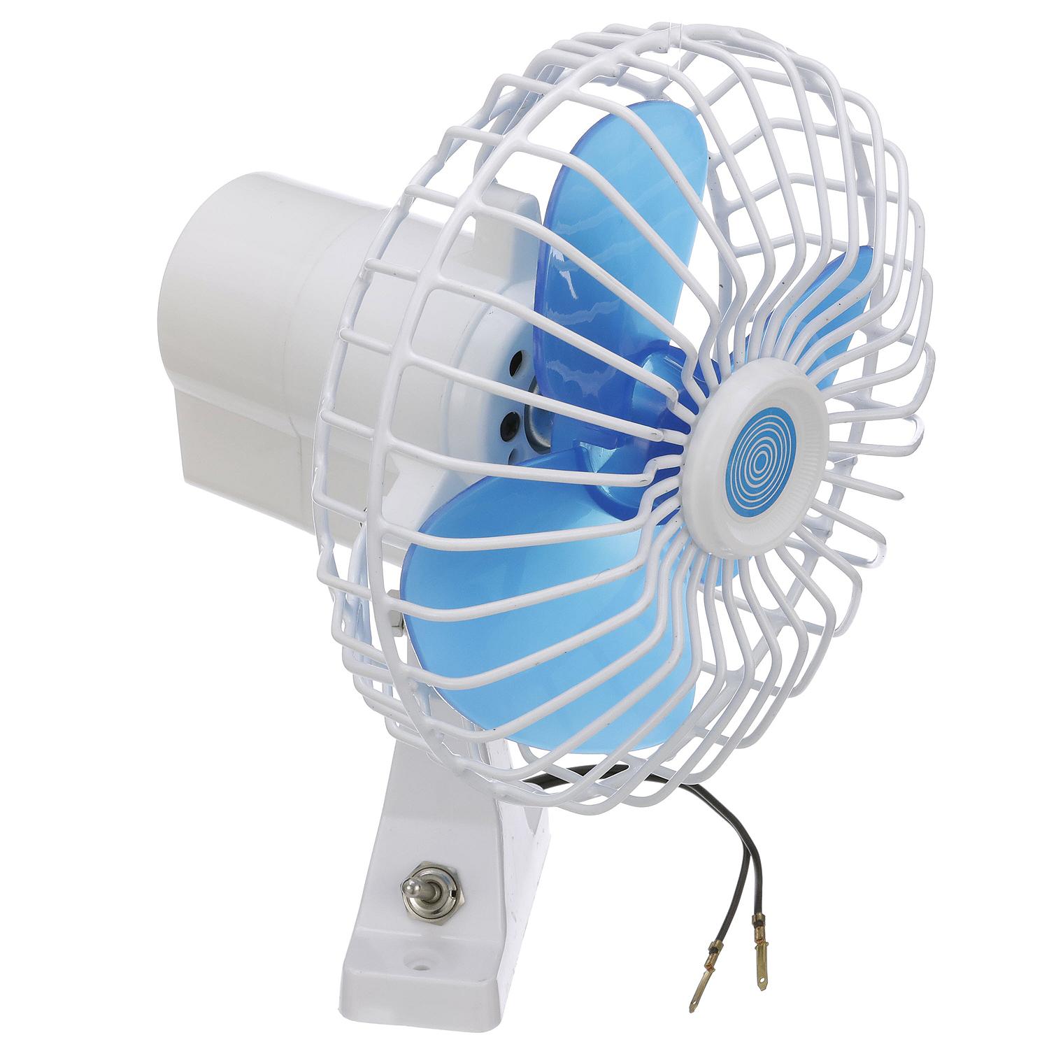 12V Oscillating Fan, 6in