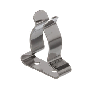 5/8in - 1 1/4in Stainless-Steel Spring Clamps, 2/PK