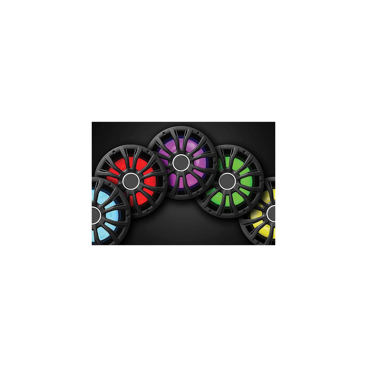 10in 800W Subwoofer w/ LED Illumination, Black