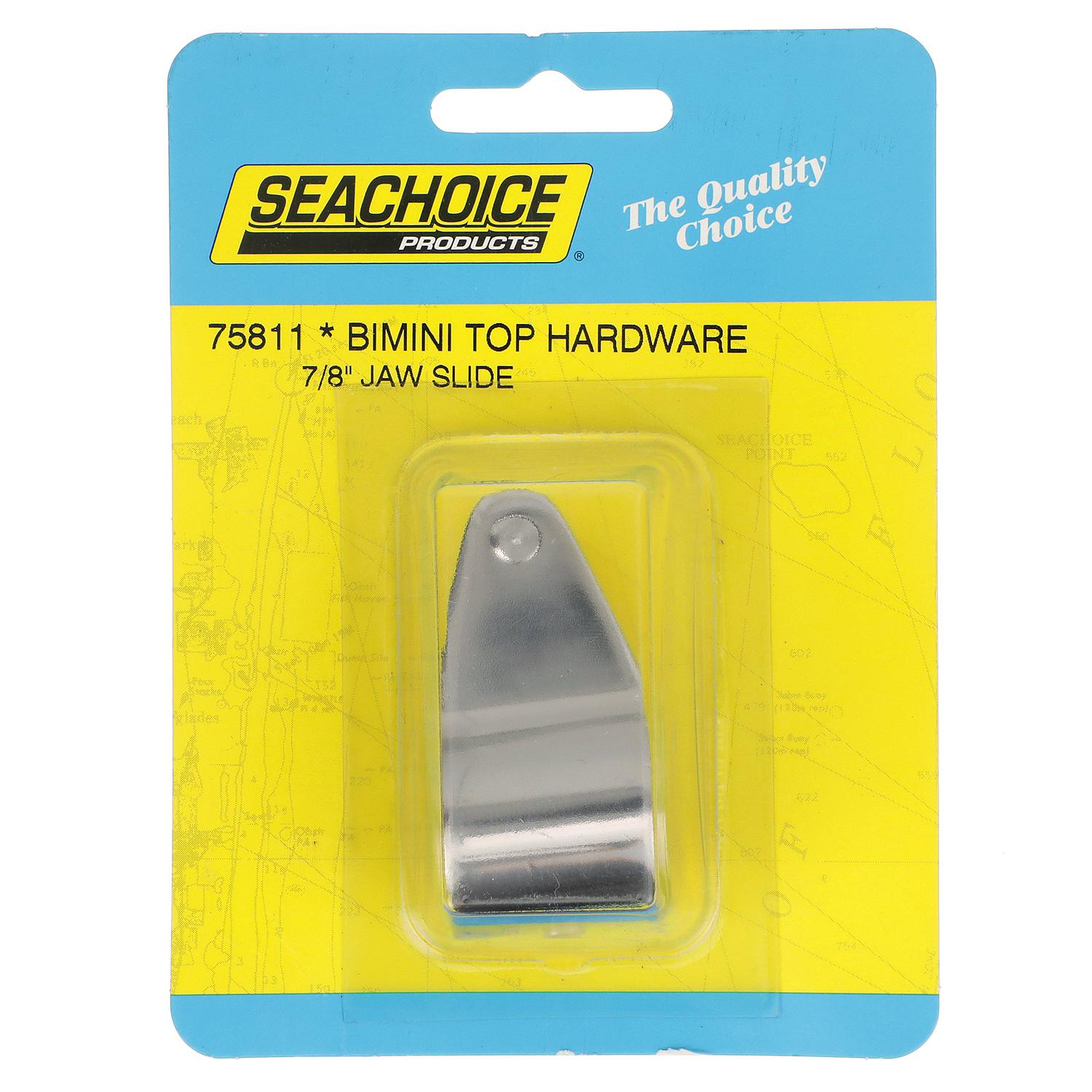 Jaw Slide w/ Bolt, Stainless Steel, 7/8in