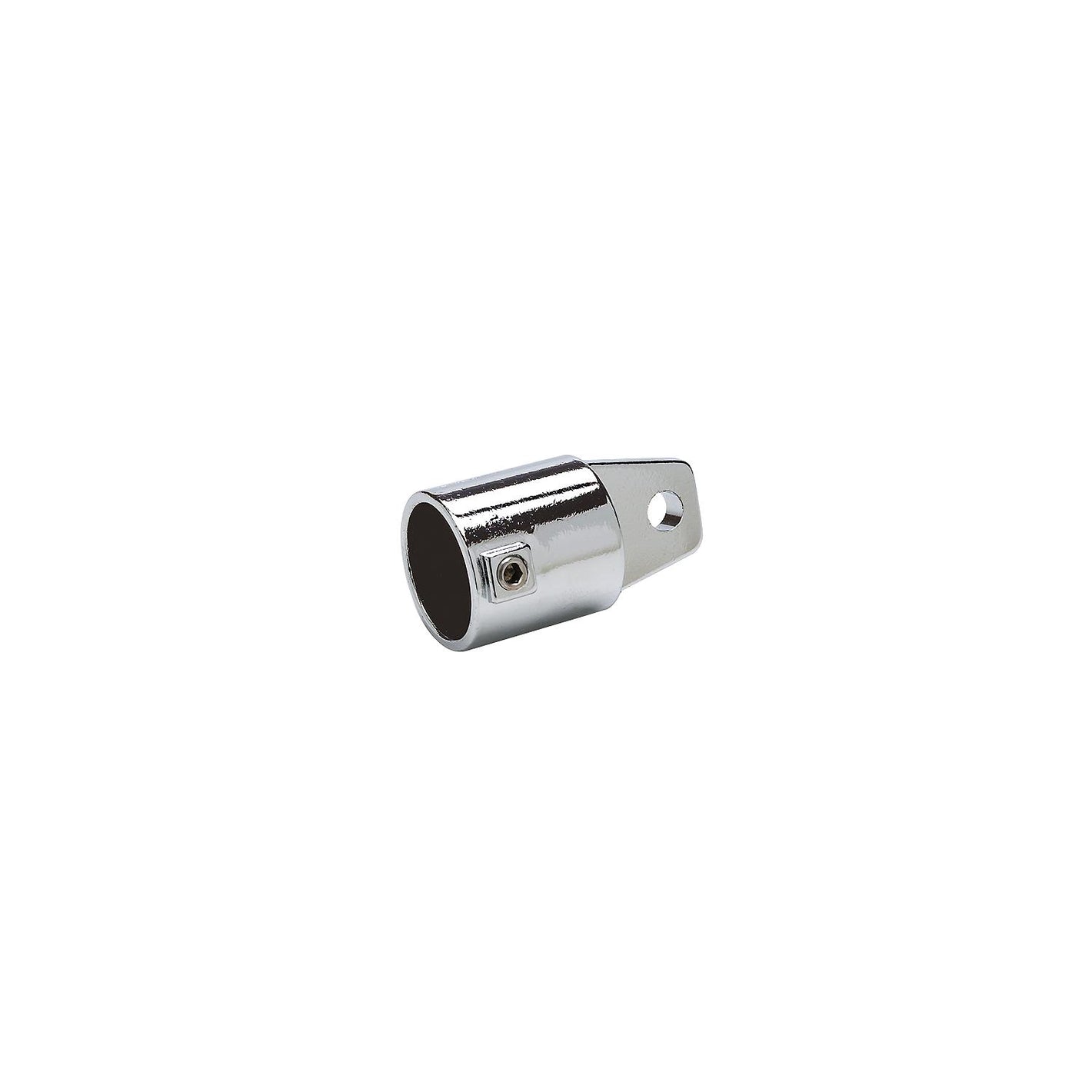External Eye End, Chrome Plated Brass, 7/8in