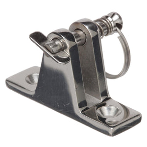 Stainless Steel Deck Hinge w/ Removable Pin, 90º