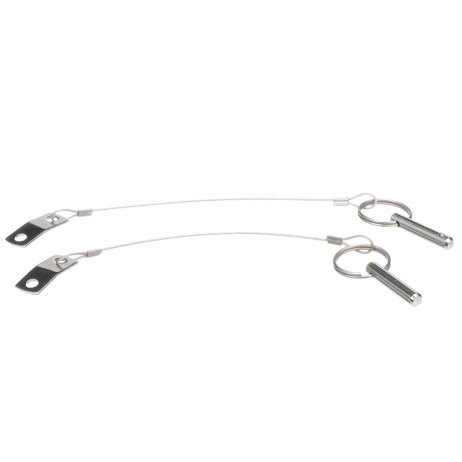 Stainless Steel Quick-Disconnect Release Pins, 2/PK