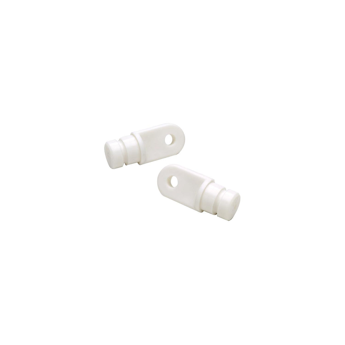 Internal Eye End, 3/4in, White, 2/PK