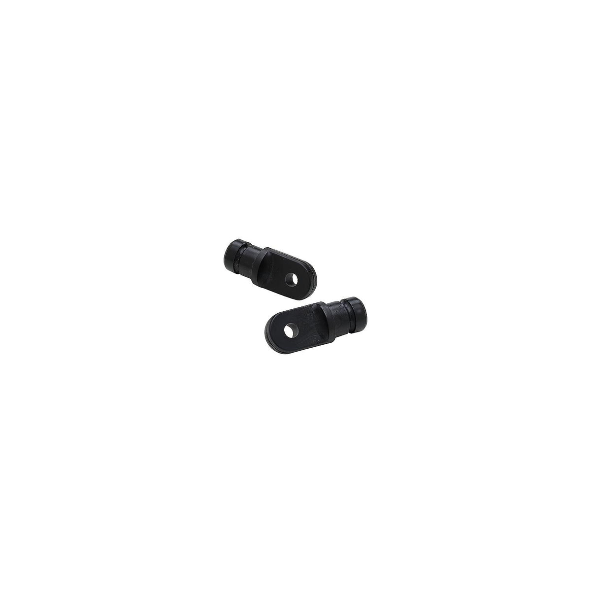 Internal Eye End, 3/4in, Black, 2/PK