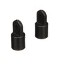 External Eye End, 7/8in, Black, 2/PK