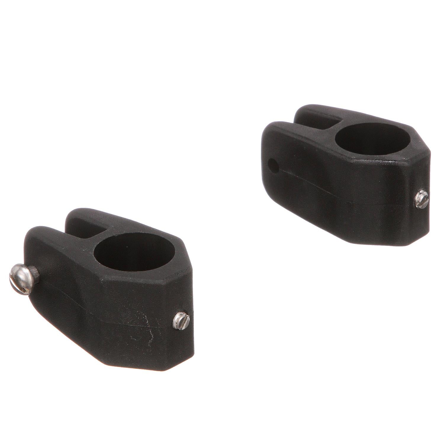 Nylon Jaw Slides 7/8in, Black, 2/PK