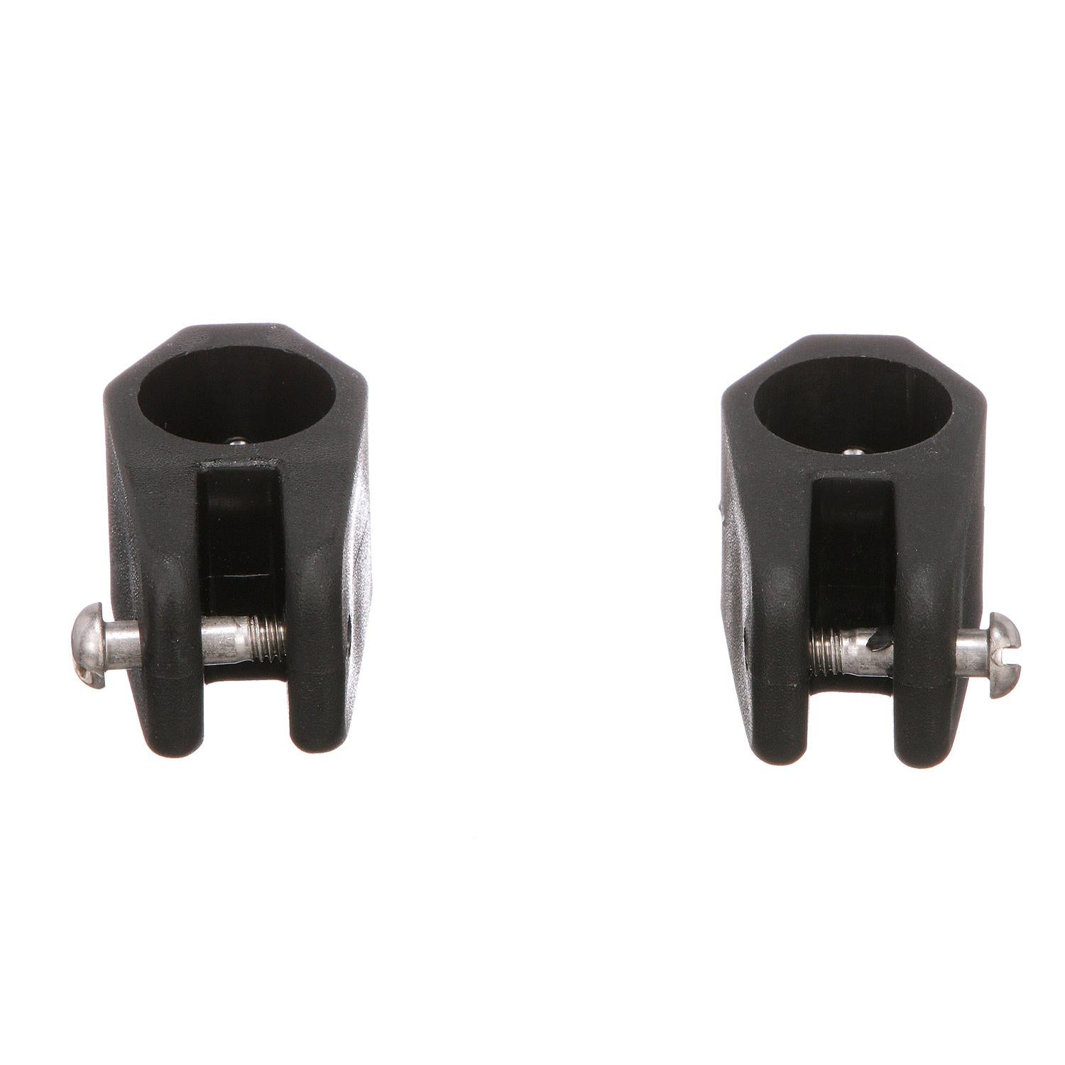 Nylon Jaw Slides 7/8in, Black, 2/PK