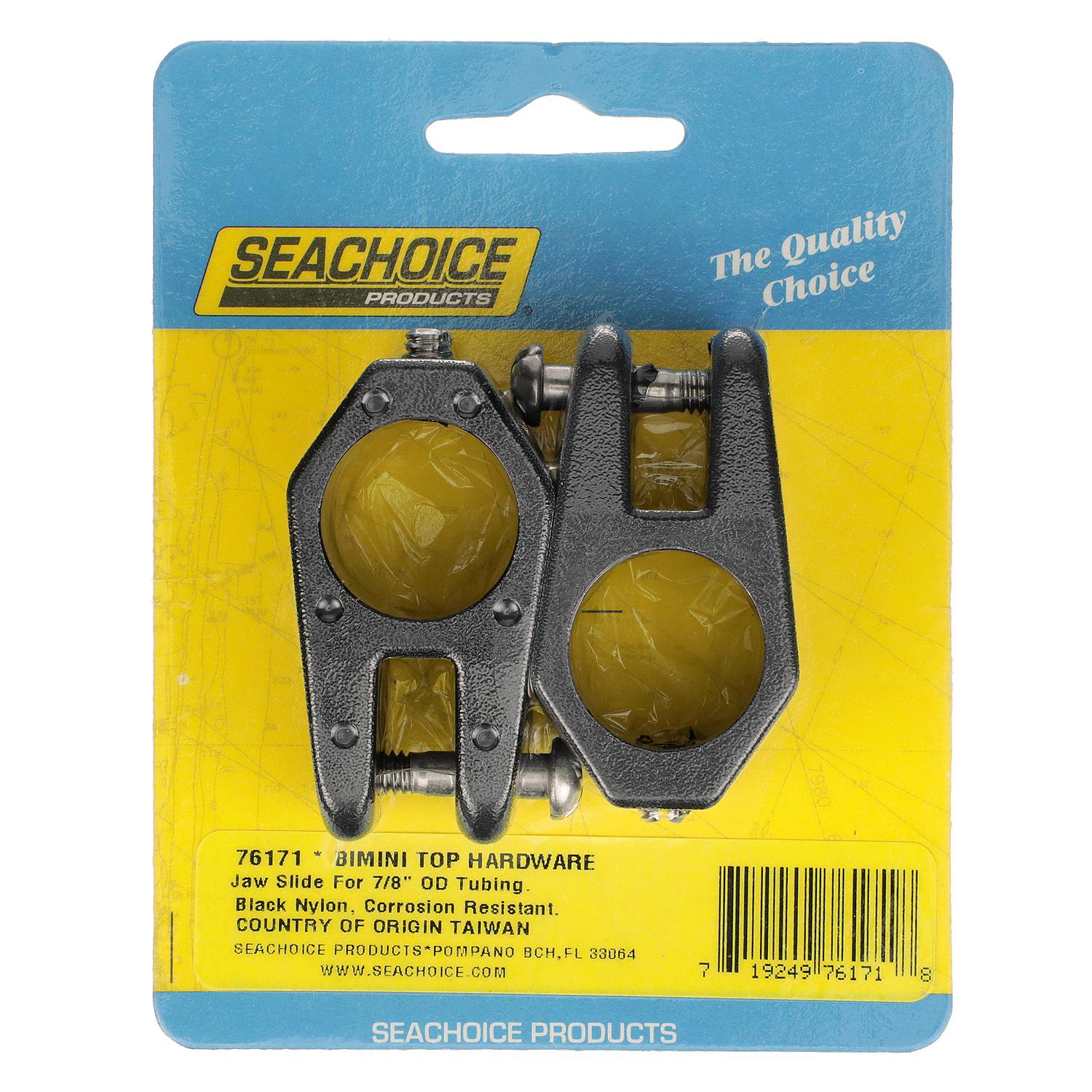 Nylon Jaw Slides 7/8in, Black, 2/PK