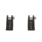 Top Mount Deck Hinge, Plastic, Black, 2/PK