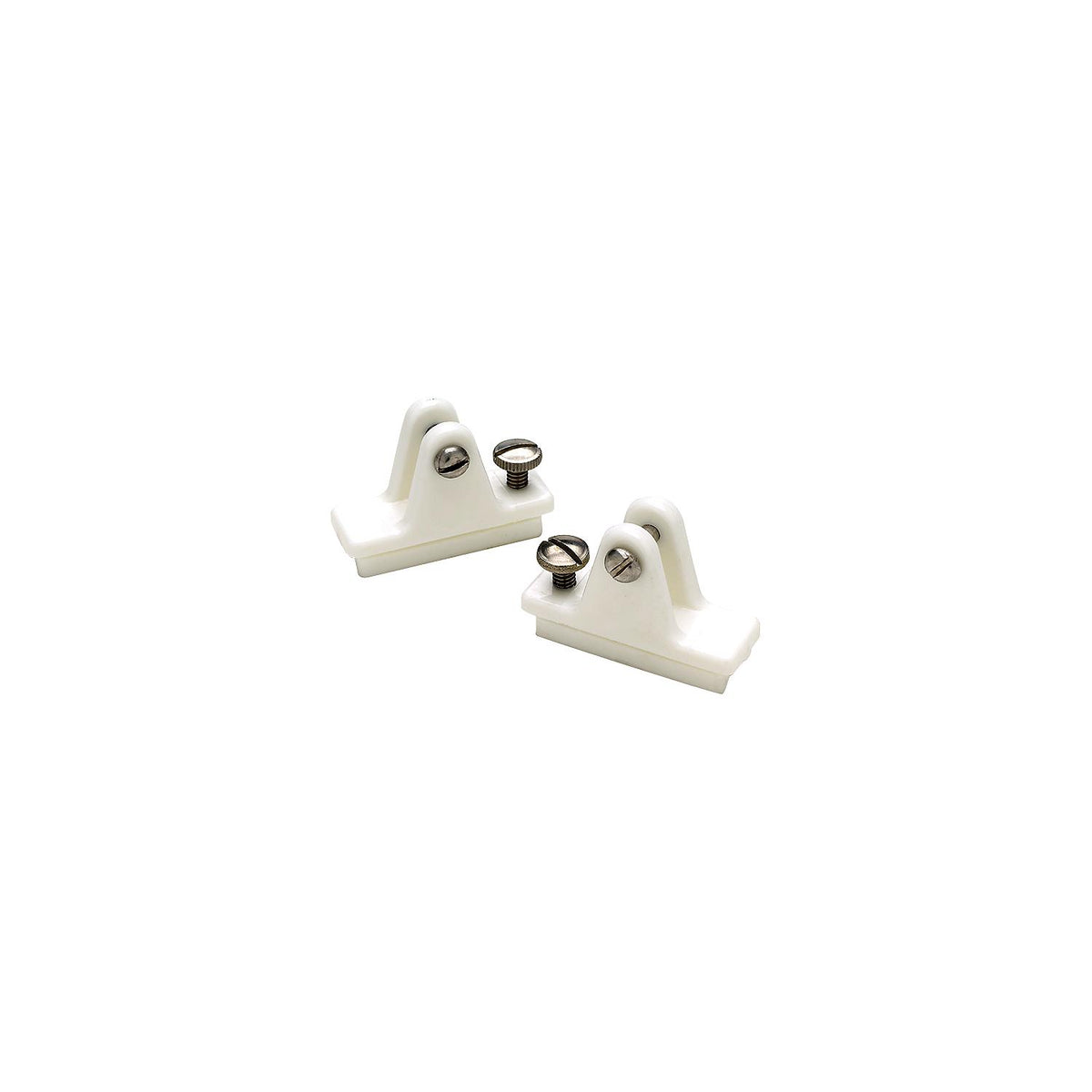 Nylon Side Mount Deck Hinges w/ Stainless Steel Slide Lock , 2/PK