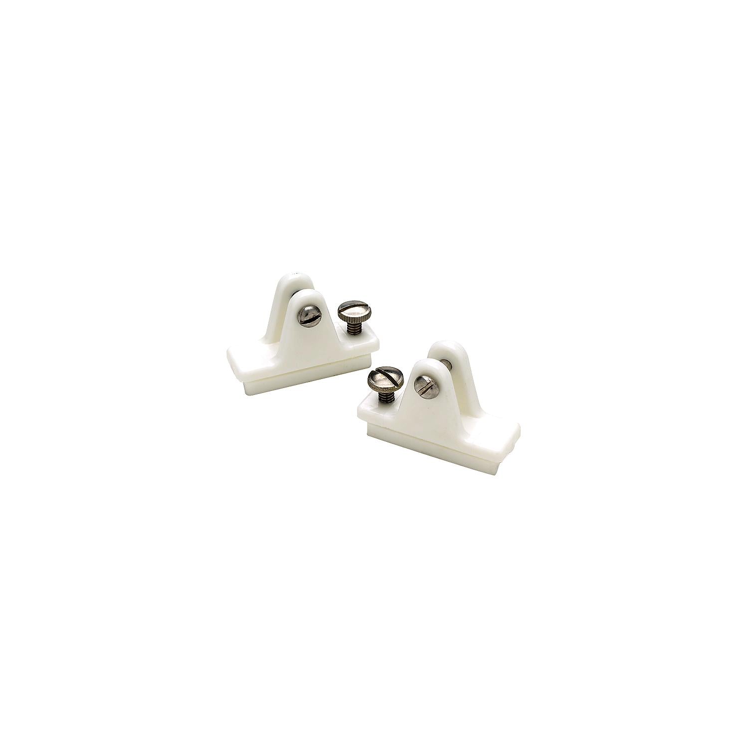 Nylon Side Mount Deck Hinges w/ Stainless Steel Slide Lock , 2/PK