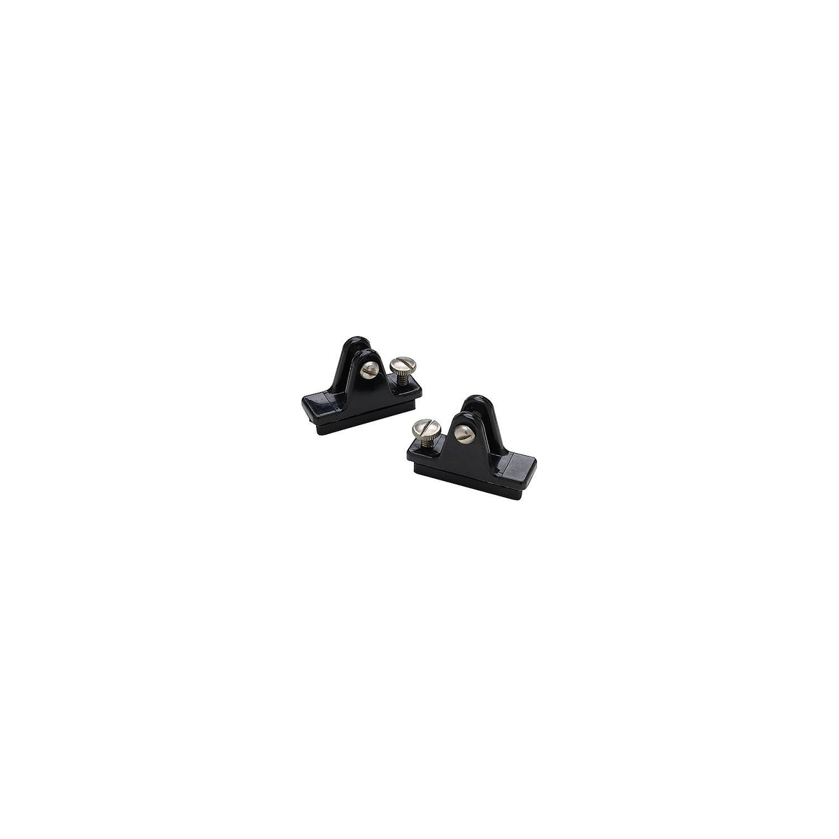 Nylon Side Mount Deck Hinges w/ Stainless Steel Slide Lock, 2/PK