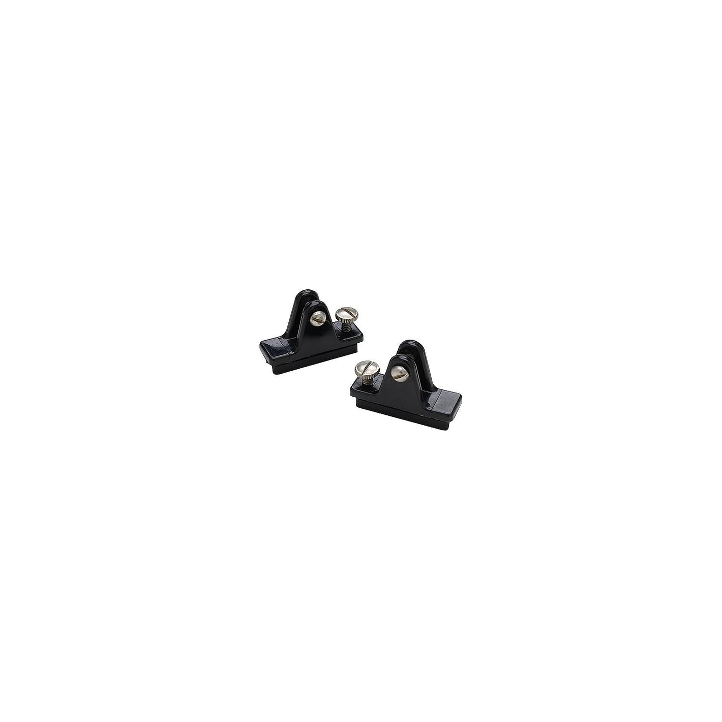 Nylon Side Mount Deck Hinges w/ Stainless Steel Slide Lock, 2/PK