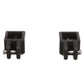 Square Jaw Slides Fit 1in OD Tube-Black