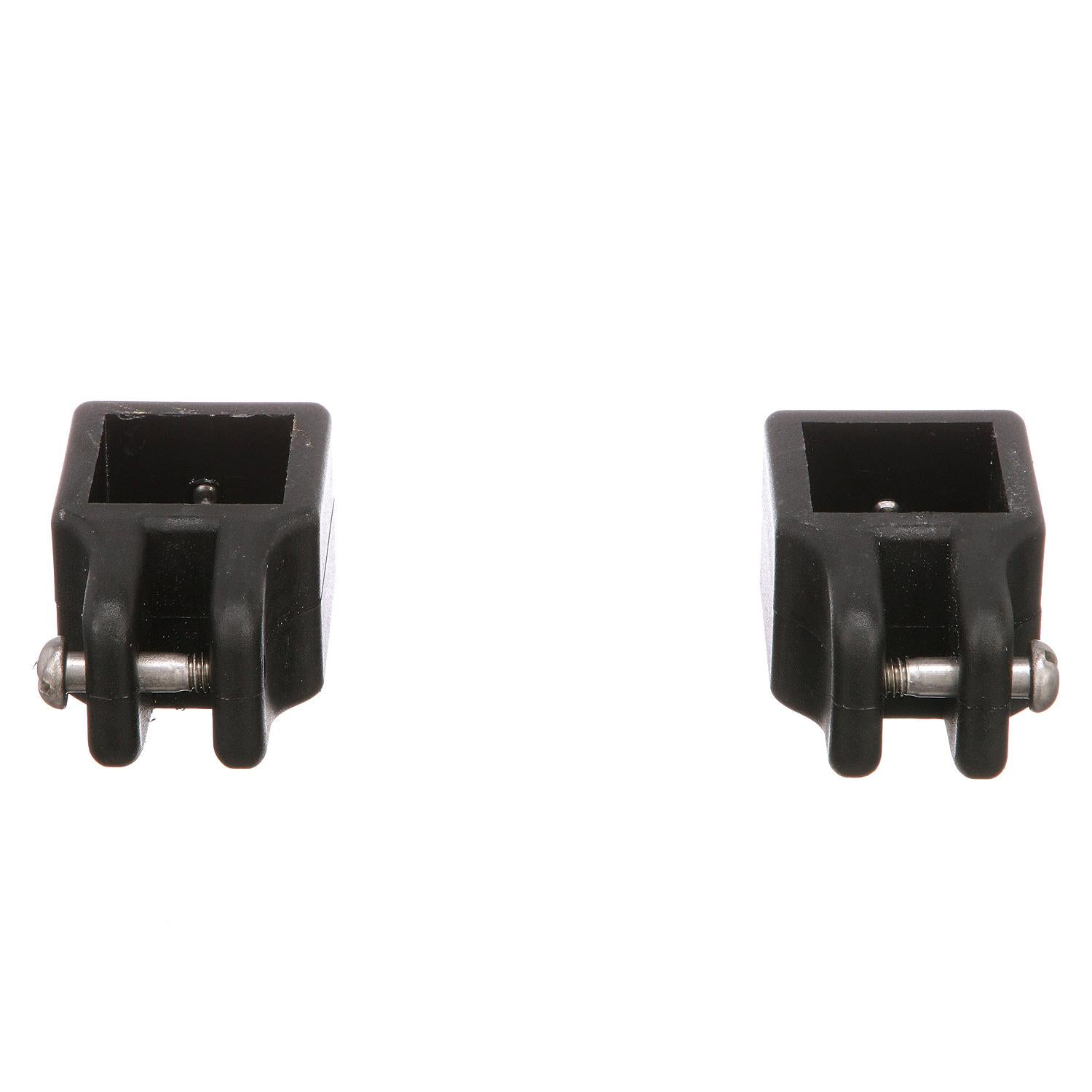 Square Jaw Slides Fit 1in OD Tube-Black