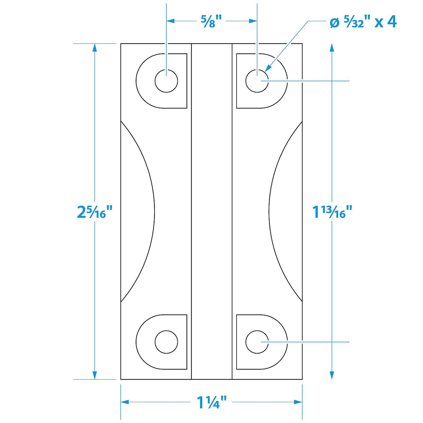 Replacement Hinges For Igloo Coolers 28 to 162 Quart , 2/PK