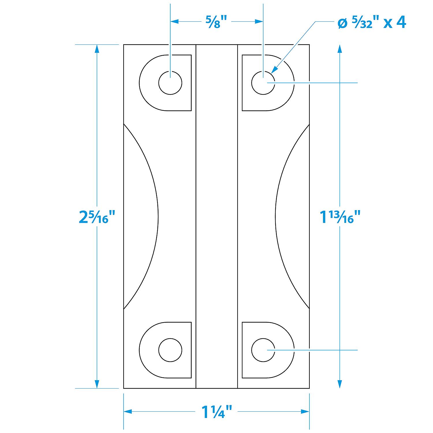 Replacement Hinges For Igloo Coolers 28 to 162 Quart , 2/PK
