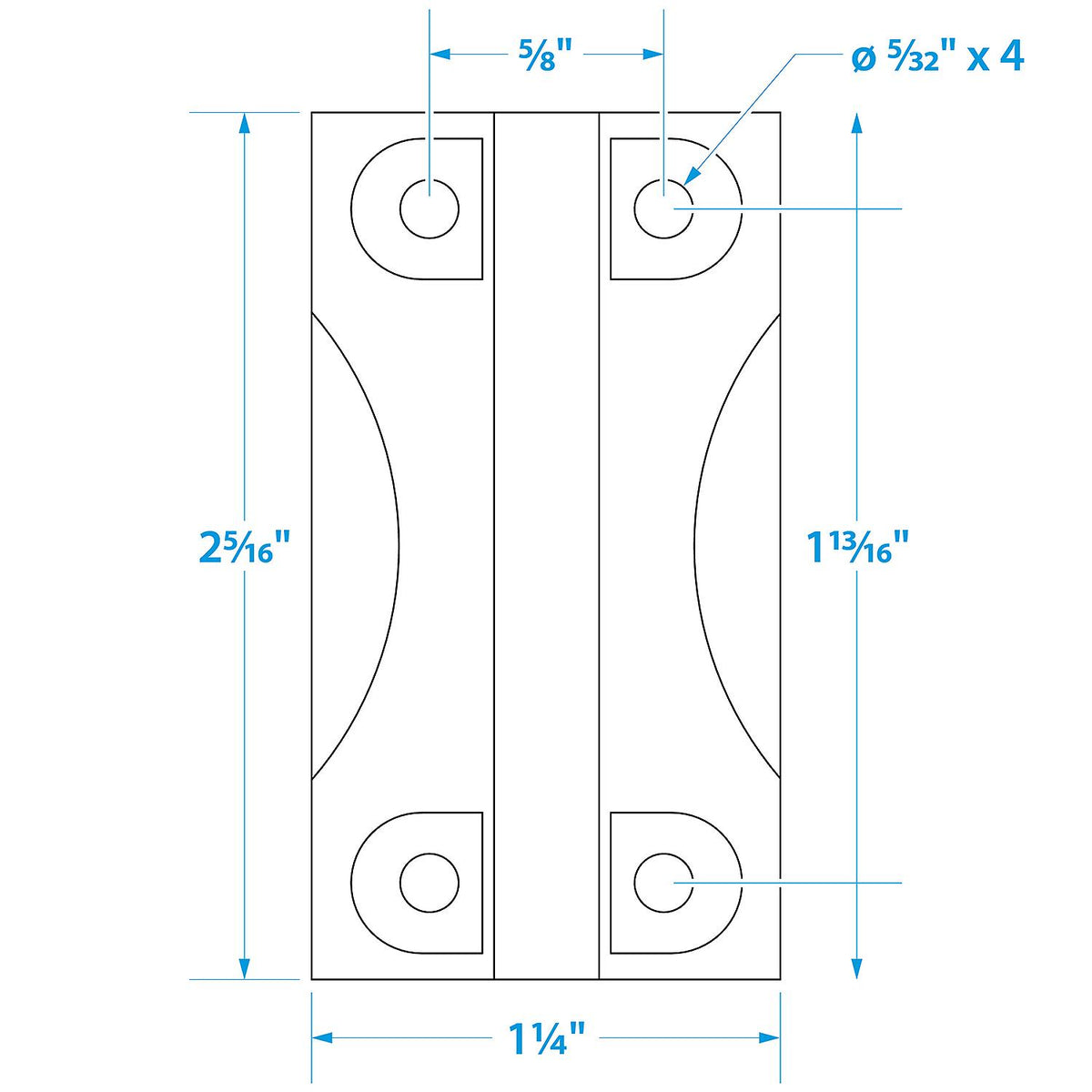 Replacement Hinges For Igloo Coolers 28 to 162 Quart , 2/PK