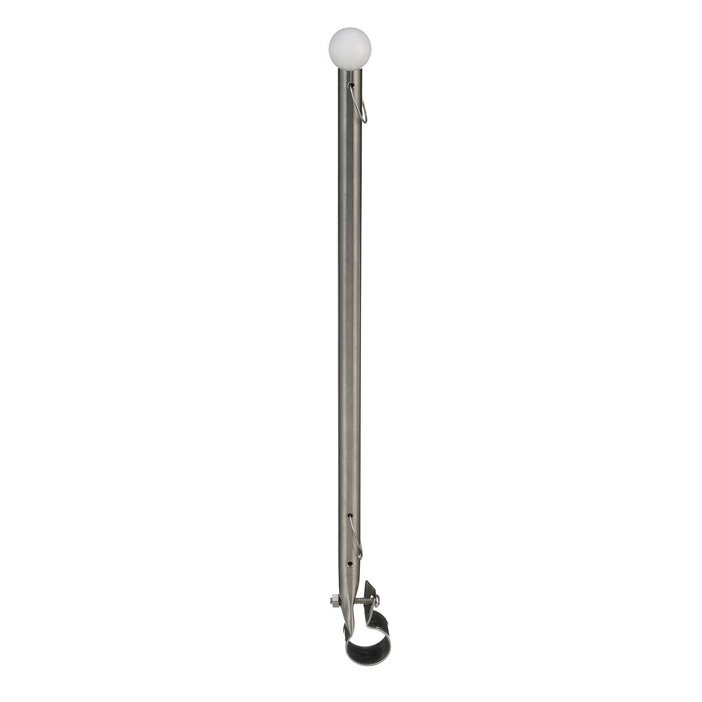 7/8in Rail Clamp Flag Staff 15-3/16in Long