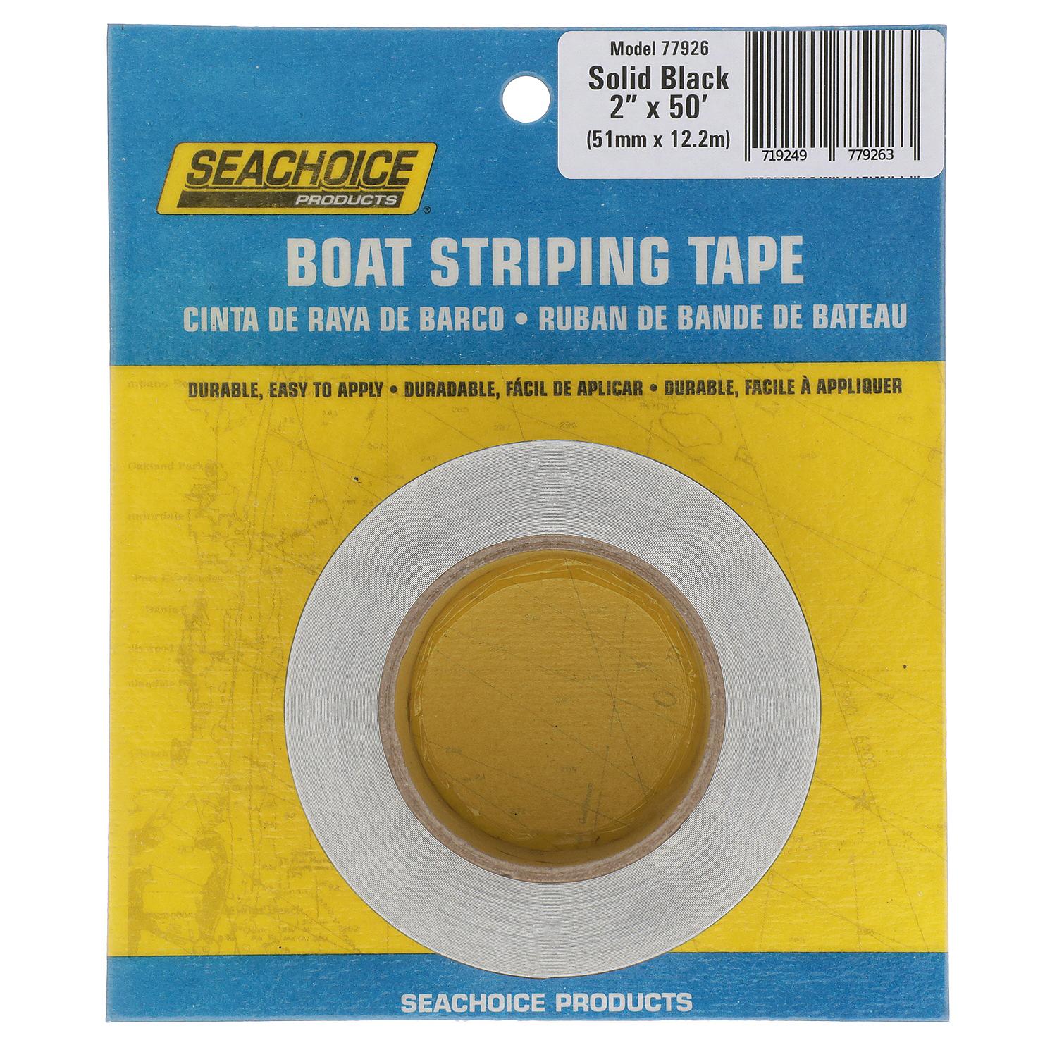 Boat Striping Tape, Black, 2in x 50ft
