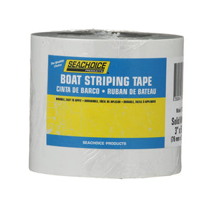 Boat Striping Tape, White, 3in x 50ft