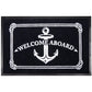 18in x 27in Blue Welcome Aboard Mat