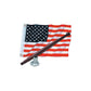 Marine U.S. 12in x 18in Flag Kit w/ 18in Pole & 3/4in Socket