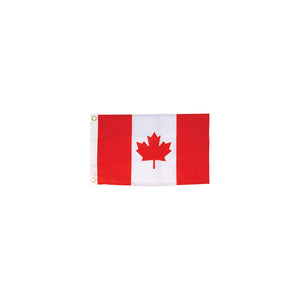 12in x 18in Nylon Print Dyed Canada Flag