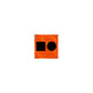 3ft x 3ft Orange Distress Signal SOS Flag