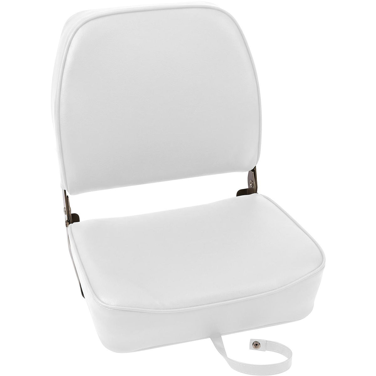 Low Back Seat, White
