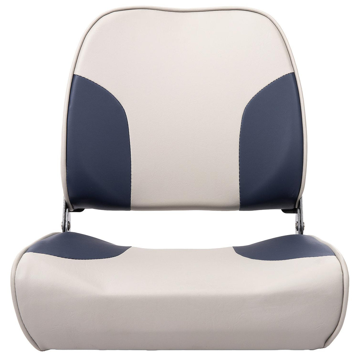 Standard Low-Back Fishing Seat, Gray/ Navy