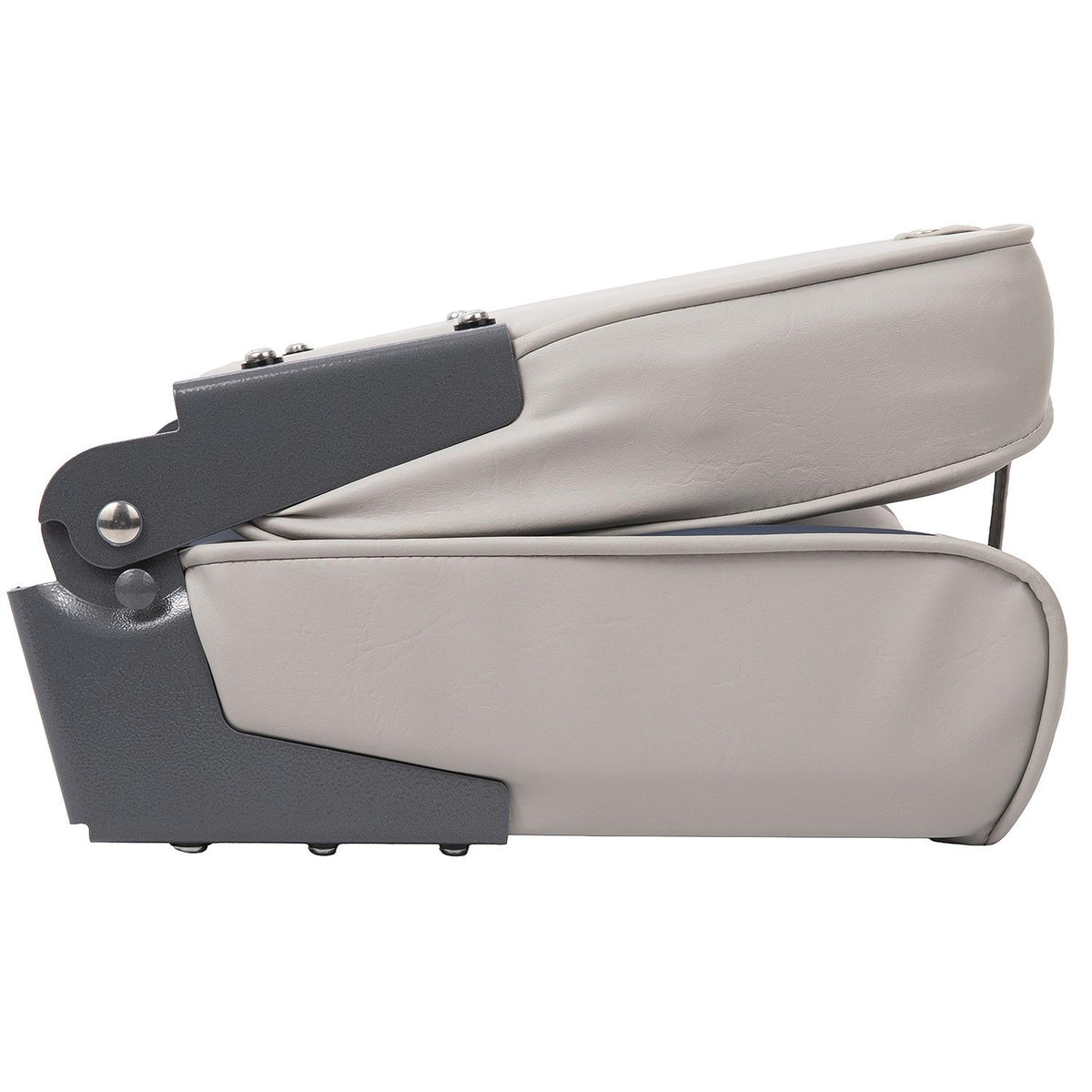 Standard Low-Back Fishing Seat, Gray/ Navy