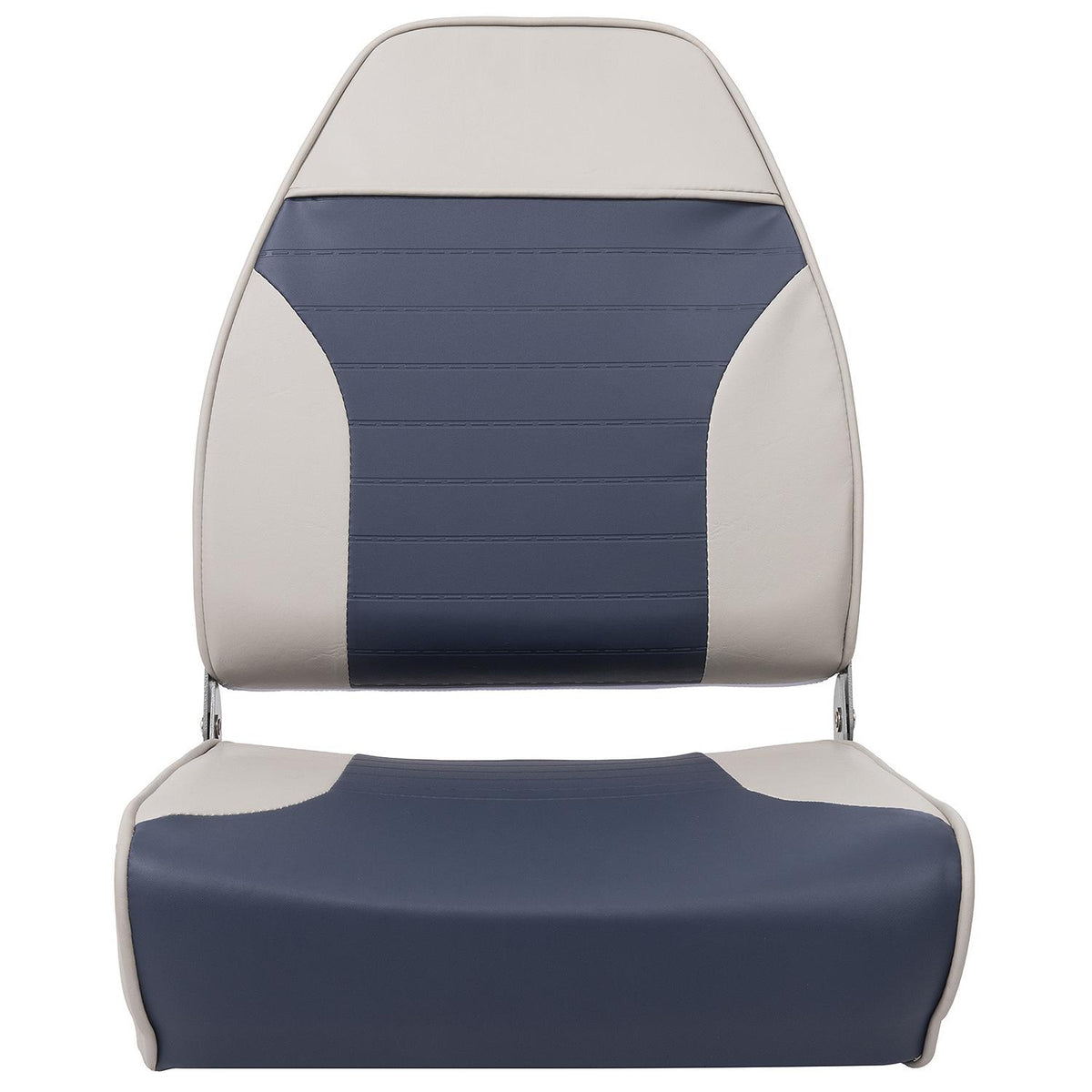 High Back Fishing Seat, Gray/ Navy