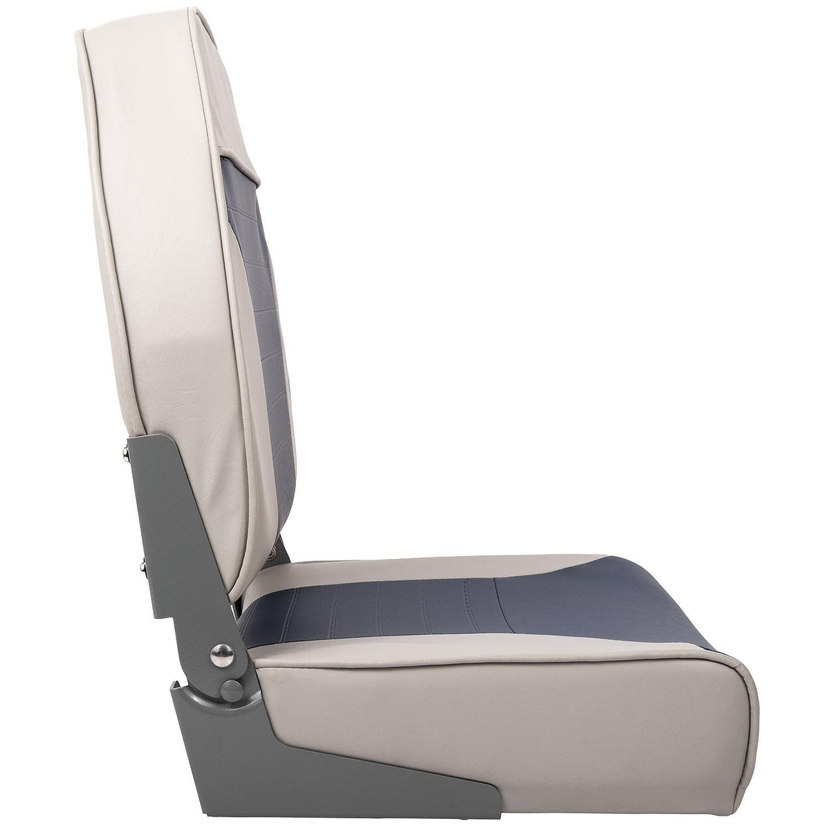 High Back Fishing Seat, Gray/ Navy