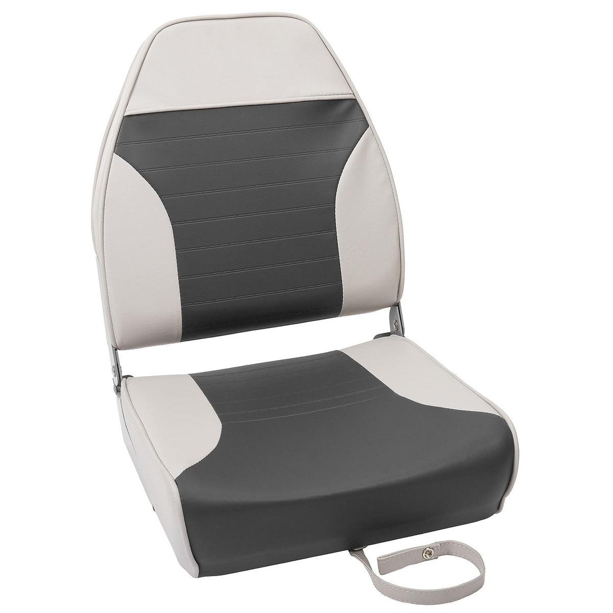 High Back Fishing Seat, Gray/ Charcoal